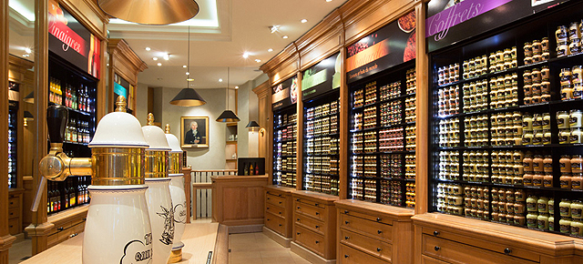 Горчица в Париже, в Boutique Maille в Париже, Бутик Путешествий